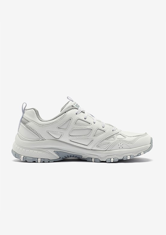 SKECHERS Hillcrest - 149822TK WSL Kadın Beyaz Gümüş Sneaker Ayakkabı