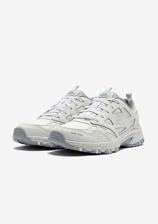 SKECHERS Hillcrest - 149822TK WSL Kadın Beyaz Gümüş Sneaker Ayakkabı