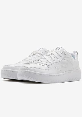 SKECHERS Sport Court 100 - 149763TK WHT Kadın Beyaz Yürüyüş Ayakkabısı