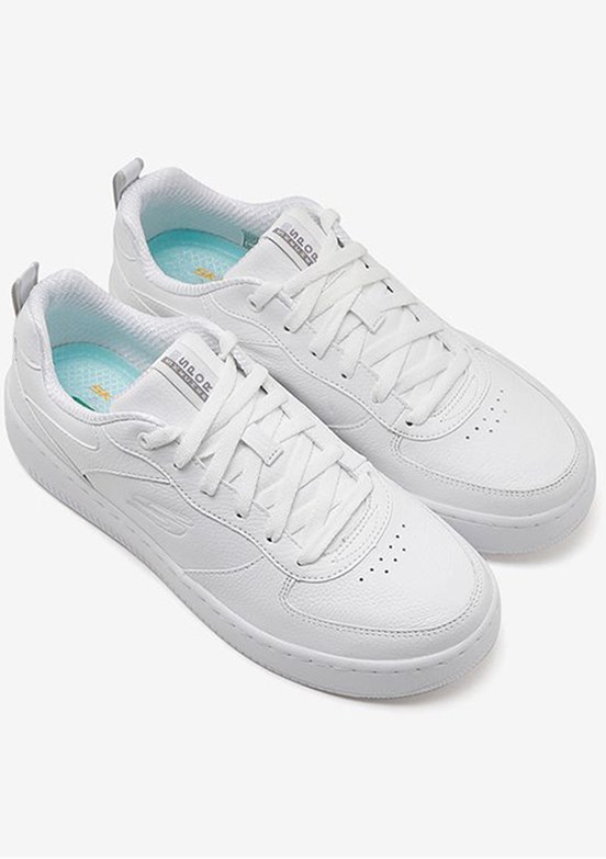 SKECHERS Sport Court 100 - 149763TK WHT Kadın Beyaz Yürüyüş Ayakkabısı