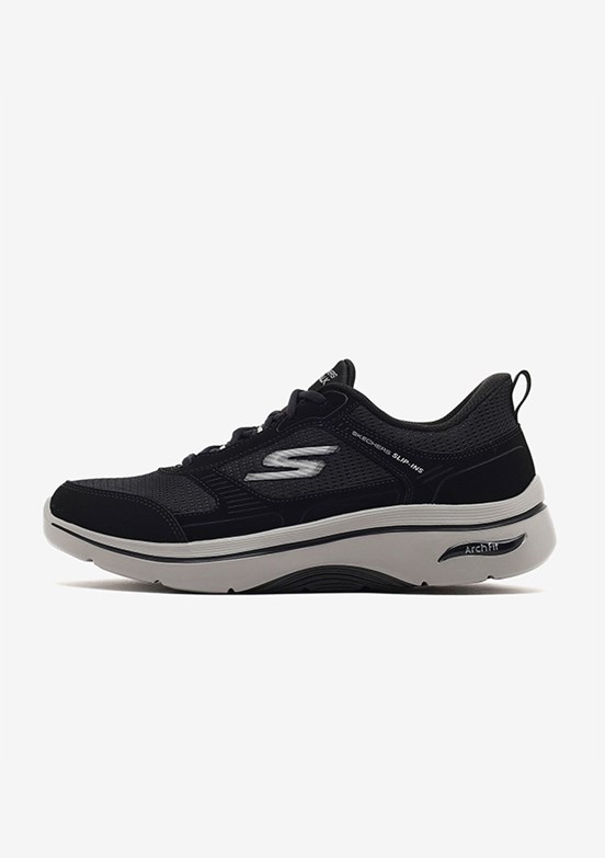 SKECHERS Go Walk Arch Fit 2.0 Seared Siyah Erkek Yürüyüş Ayakkabısı