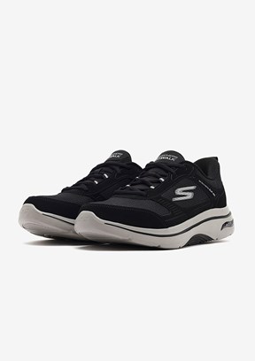 SKECHERS Go Walk Arch Fit 2.0 Seared Siyah Erkek Yürüyüş Ayakkabısı