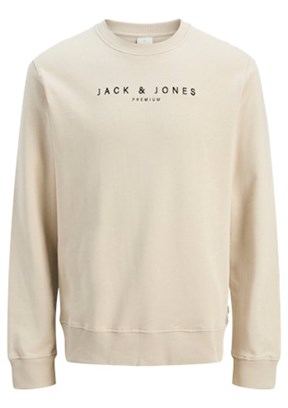 JACK JONES Çok Renkli Erkek Bisiklet Yaka Sweatshirt