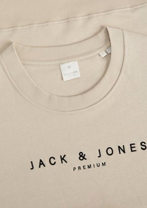 JACK JONES Çok Renkli Erkek Bisiklet Yaka Sweatshirt