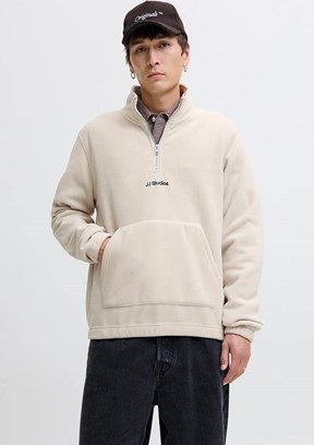 JACK JONES Çok Renkli Erkek Dik Yaka Sweatshirt