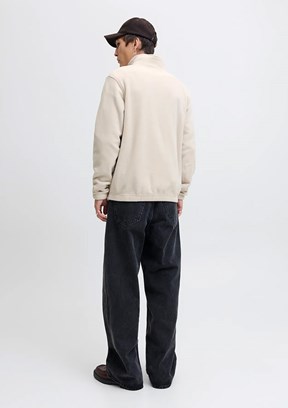 JACK JONES Çok Renkli Erkek Dik Yaka Sweatshirt