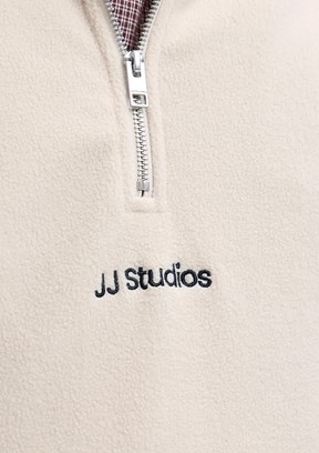 JACK JONES Çok Renkli Erkek Dik Yaka Sweatshirt