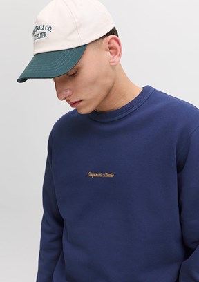 JACK JONES Çok Renkli Erkek Kapüşonlu Sweatshirt