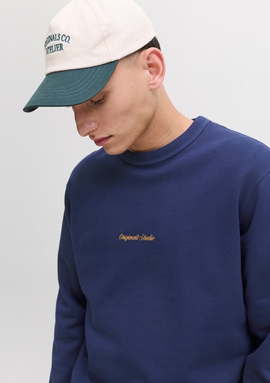 JACK JONES Çok Renkli Erkek Kapüşonlu Sweatshirt