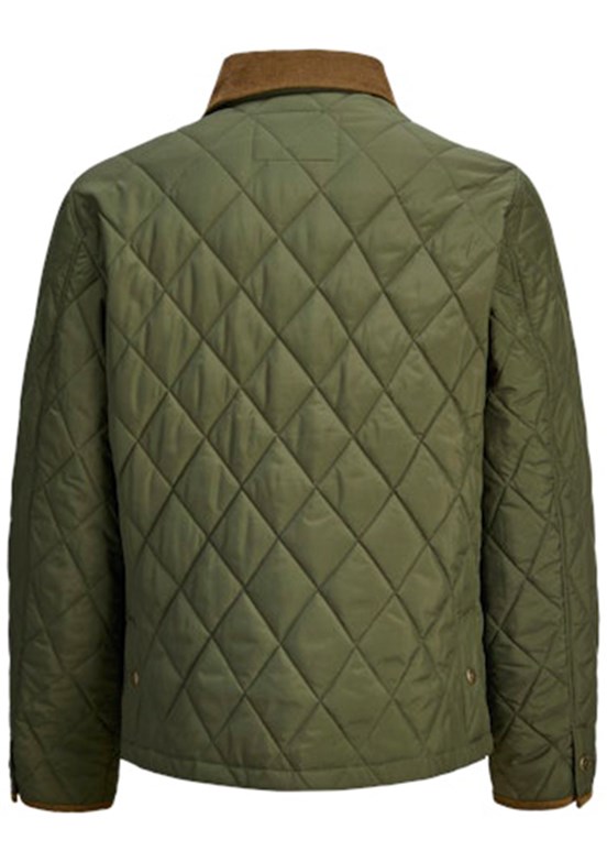 JACK JONES Yeşil Erkek Kapüşonsuz Ceket