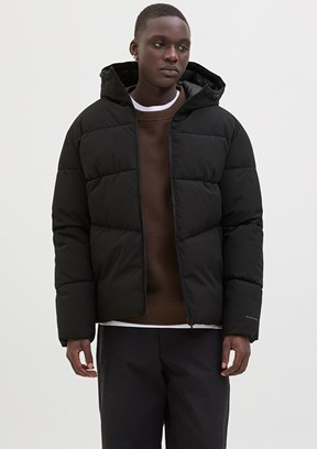 JACK JONES Siyah Erkek Şişme Mont
