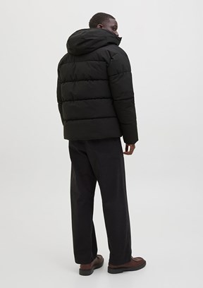 JACK JONES Siyah Erkek Şişme Mont