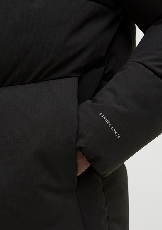 JACK JONES Siyah Erkek Şişme Mont