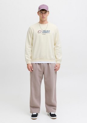 JACK JONES Çok Renkli Erkek Kapüşonlu Sweatshirt