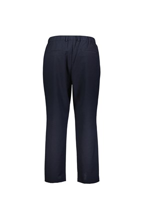 BACKANDBOND - B34S30019 Erkek Lacivert Beli Lastikli Pantolon