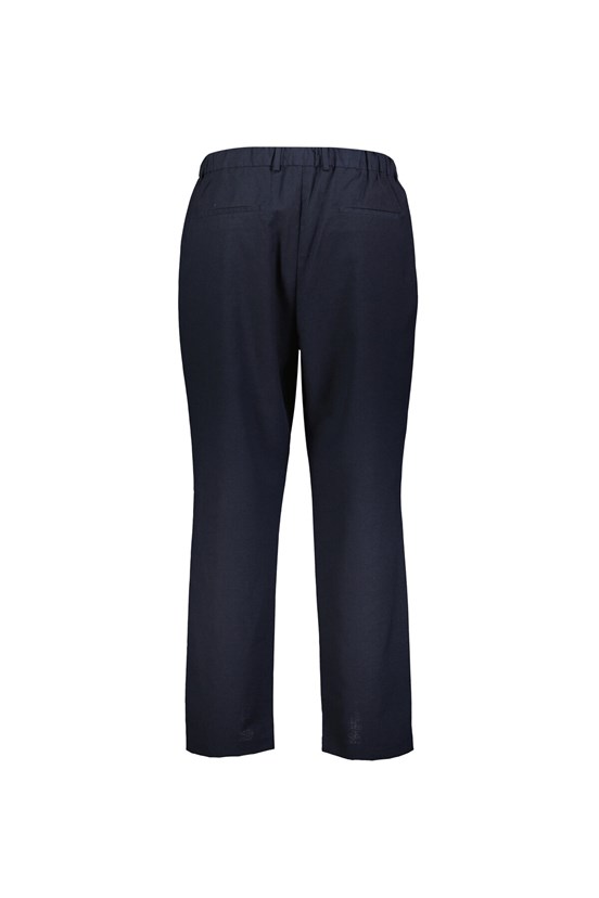 BACKANDBOND - B34S30019 Erkek Lacivert Beli Lastikli Pantolon