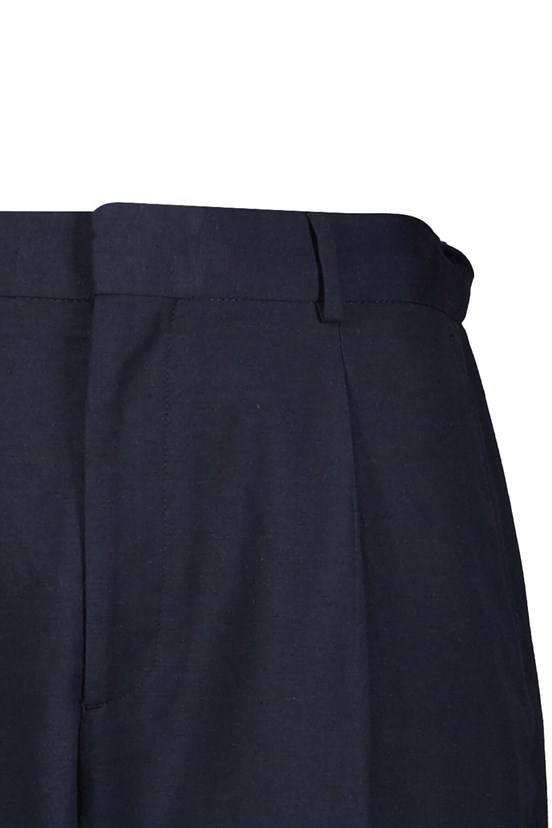 BACKANDBOND - B34S30019 Erkek Lacivert Beli Lastikli Pantolon