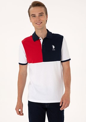 US POLO ASSN Beyaz Erkek Regular T-Shirt