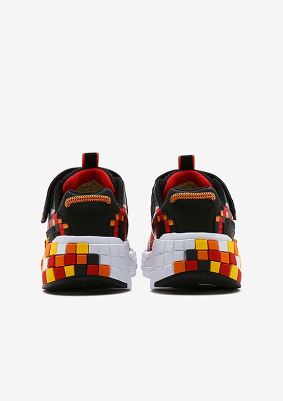 SKECHERS Megacraft 3 - 402182L BKRD Erkek Çocuk Çok Renkli Yürüyüş Ayakkabısı