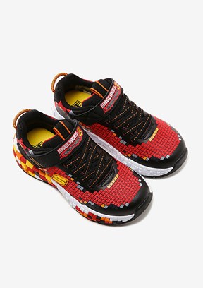 SKECHERS Megacraft 3 - 402182L BKRD Erkek Çocuk Çok Renkli Yürüyüş Ayakkabısı