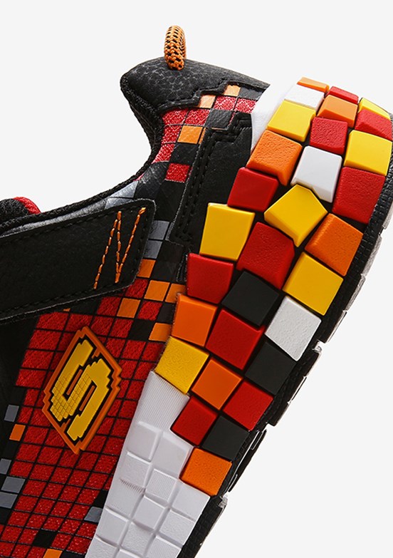 SKECHERS Megacraft 3 - 402182L BKRD Erkek Çocuk Çok Renkli Yürüyüş Ayakkabısı