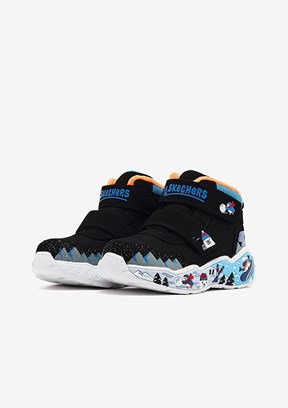 SKECHERS Siyah Erkek Çocuk Play Scene Sneaker Ayakkabı