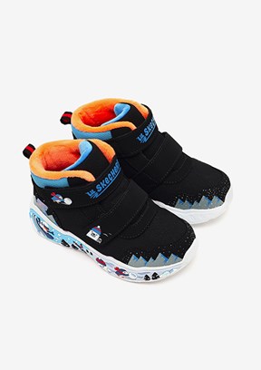 SKECHERS Siyah Erkek Çocuk Play Scene Sneaker Ayakkabı