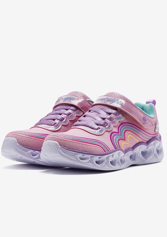 SKECHERS Çok Renkli Kız Çocuk Hear Lights Sneaker Ayakkabı
