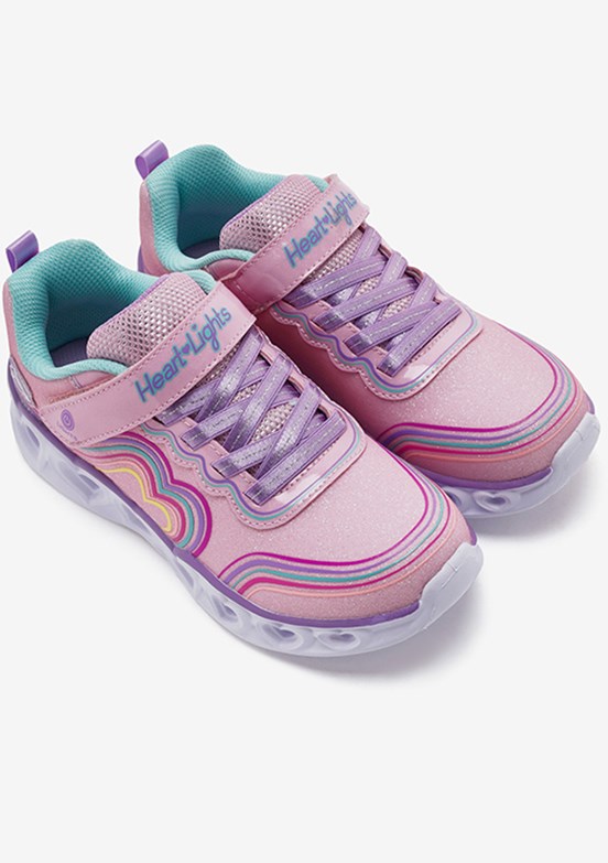 SKECHERS Çok Renkli Kız Çocuk Hear Lights Sneaker Ayakkabı