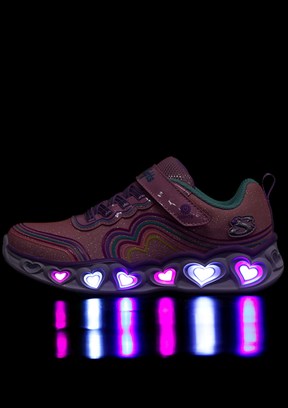 SKECHERS Çok Renkli Kız Çocuk Hear Lights Sneaker Ayakkabı
