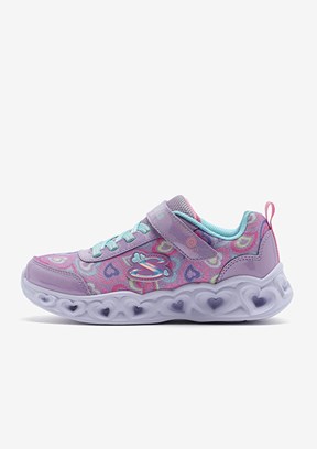 SKECHERS Mor Kız Çocuk Hear Lights Sneaker Ayakkabı