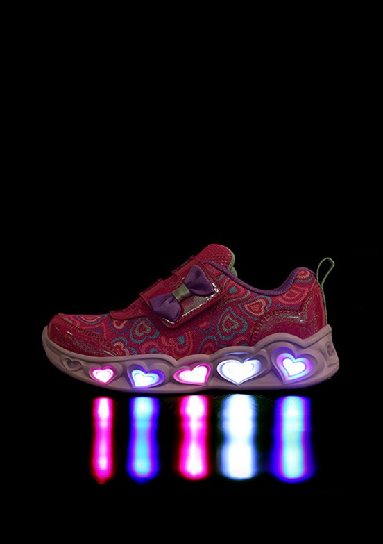 SKECHERS Pembe Kız Çocuk Hear Lights Sneaker Ayakkabı