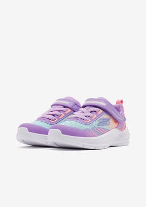 SKECHERS Mor Kız Çocuk Microspec Advance Sneaker Ayakkabı