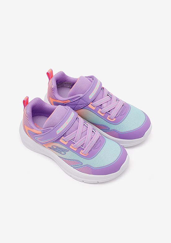 SKECHERS Mor Kız Çocuk Microspec Advance Sneaker Ayakkabı