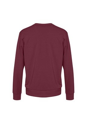 HUMMEL Bordo Erkek Bisiklet Yaka Sweatshirt