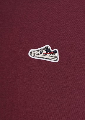 HUMMEL Bordo Erkek Bisiklet Yaka Sweatshirt