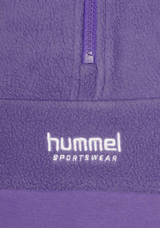 HUMMEL Mor Kadın Adur Zip Neck Fermuarlı Sweatshirt