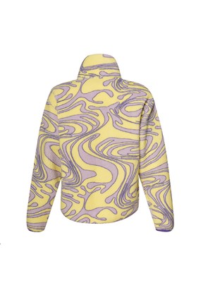 HUMMEL Sarı Kadın Amber Sherpa Zip Fermuarlı Sweatshirt