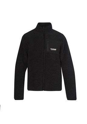 HUMMEL Siyah Erkek Arthur Sherpa Zip Fermuarlı Sweatshirt