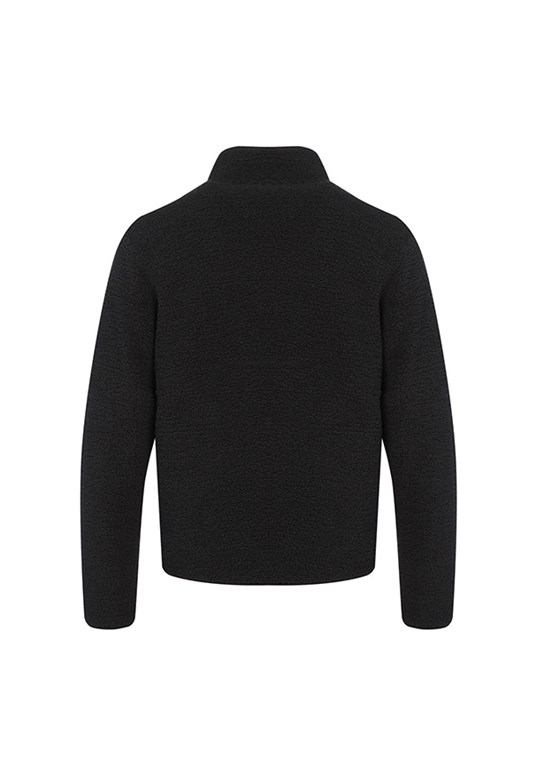 HUMMEL Siyah Erkek Arthur Sherpa Zip Fermuarlı Sweatshirt