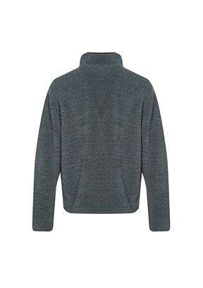 HUMMEL Gri Erkek Arthur Sherpa Zip Fermuarlı Sweatshirt