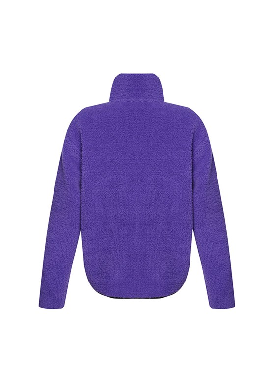HUMMEL Mor Kadın Arun Sherpa Zip Fermuarlı Mont