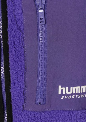 HUMMEL Mor Kadın Arun Sherpa Zip Fermuarlı Mont