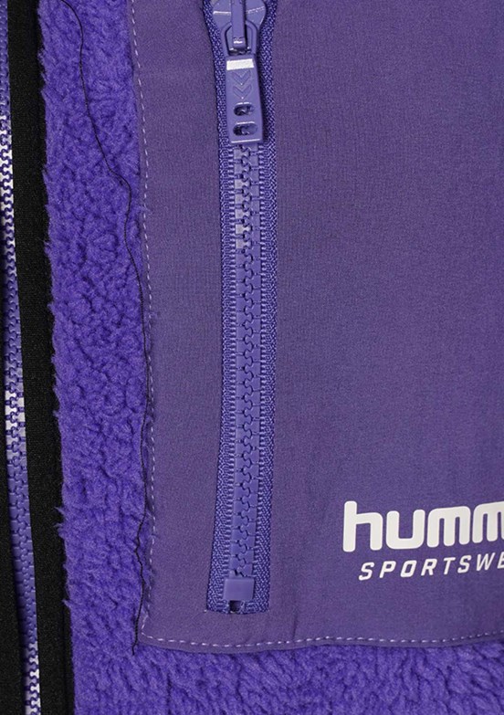 HUMMEL Mor Kadın Arun Sherpa Zip Fermuarlı Mont