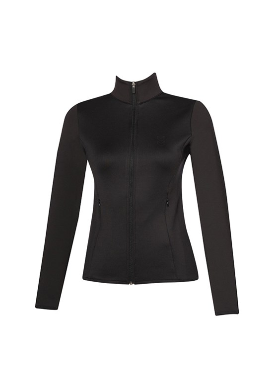 HUMMEL Bolton Siyah Kadın Fermuarlı Sweatshirt