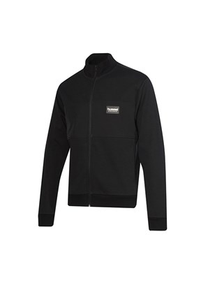 HUMMEL Grayse Fermuarlı Siyah Erkek Sweatshirt