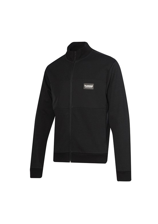 HUMMEL Grayse Fermuarlı Siyah Erkek Sweatshirt