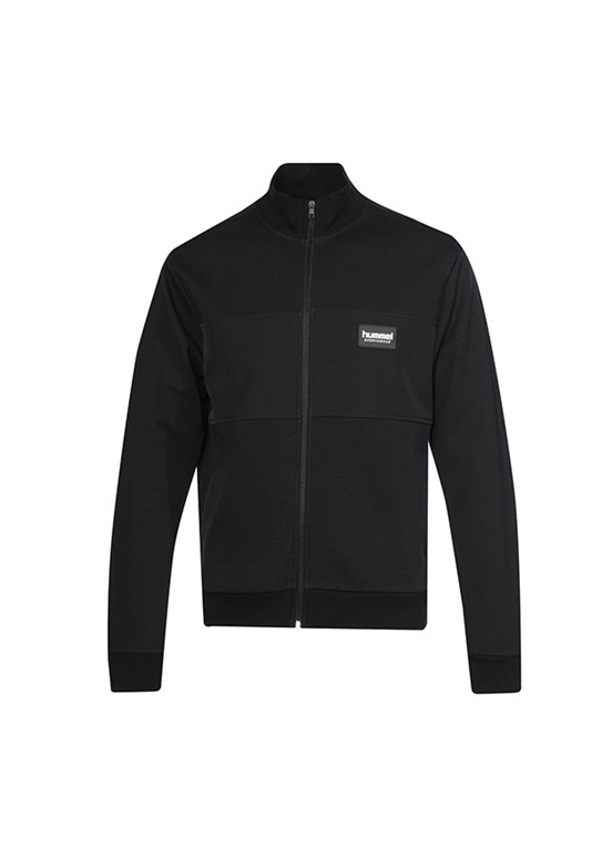 HUMMEL Grayse Fermuarlı Siyah Erkek Sweatshirt