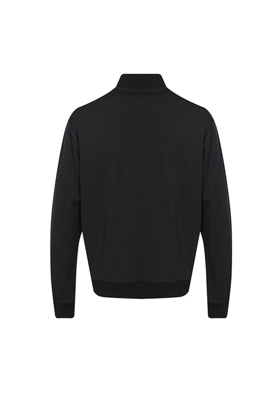 HUMMEL Grayse Fermuarlı Siyah Erkek Sweatshirt