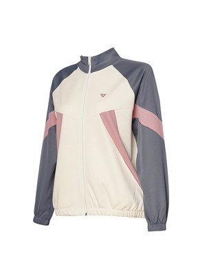 HUMMEL Beyaz Kadın Harlow Fermuarlı Sweatshirt